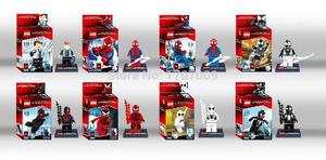 Legos Simil Spider Heroes Star Wars Joker Deadpool