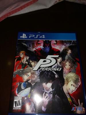 Persona 5 PS4 como nuevo!