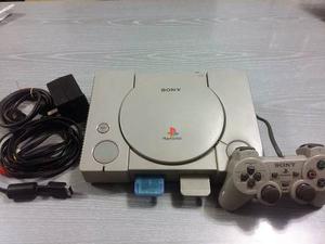 Playstation 1 Completa 2 Memoricard + 16 Juegos + Joystick