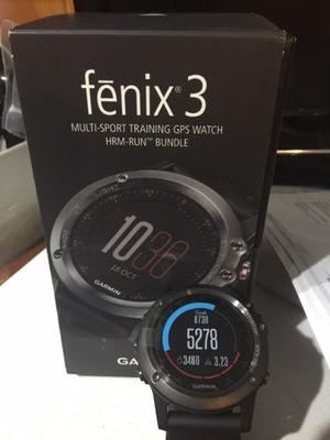 Reloj Garmin Fenix 3 Hrm Run Bundle Con Banda En Caja Origin
