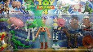 Set 10 Personajes Toy Story El Mas Completo Excelente Regalo