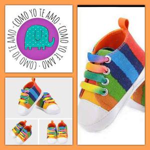 Zapatillas No Caminantes Talles 1-2-3 Unisex.