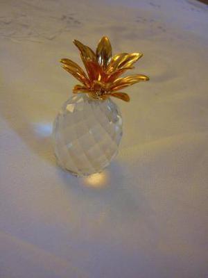 adorno de cristal swarovski ananá