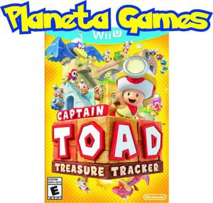 Captain Toad Treasure Tracker Nintendo Wii U Nuevos Caja