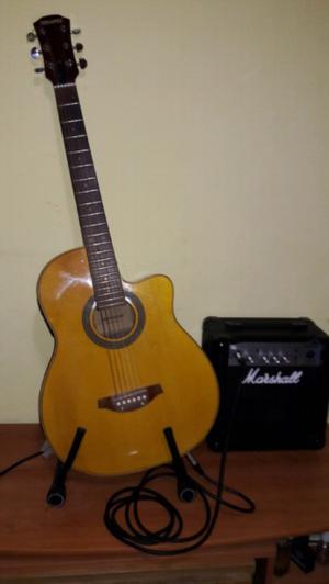 Guitarra y anplificador