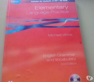 Libro de ingles Elementary Lenguage practice, con CD