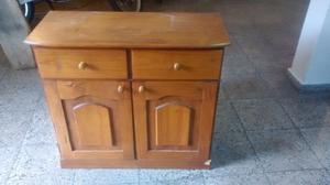 Vendo mueble para tv rustica