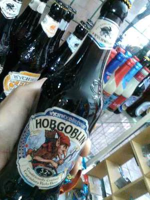 Cerveza Wychwood Hobgoblin Importada Inglesa.caballito