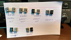 Cristal Piezoelectrico De Cuarzo Par Dif Fi 455 Mhz