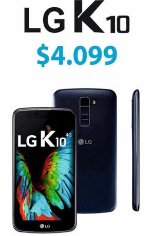 LG K10 NUEVOS EN CAJA! 6 meses de garantía