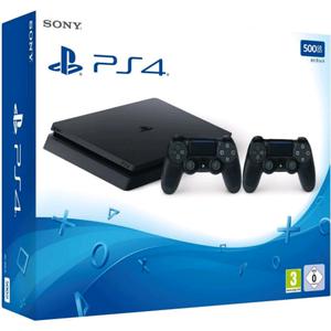 PS4 SLIM 500GB 2 JOYSTICKS