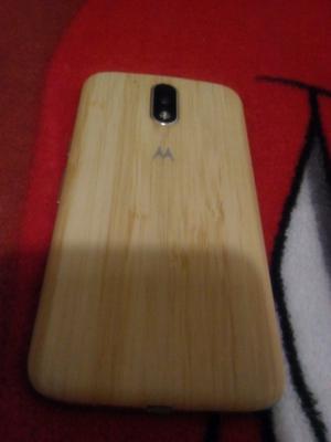 Vendo moto G 4 plus libre bambu