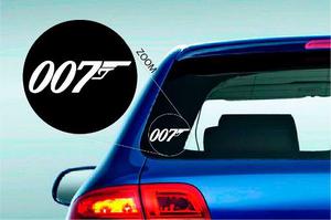 007 Agente James Bond Calco Sticker Vinilo Skin Decoracion