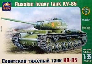 Kv 85 Russian Heavy Tank 1/35 Escala Maqueta