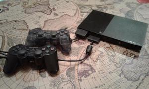 PlayStation 2 + 16 juegos + 2 mandos