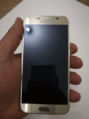 Samsung Galaxy S6/ Dorado/ 3GB de RAM/ Cám. 16 MP/ Libre