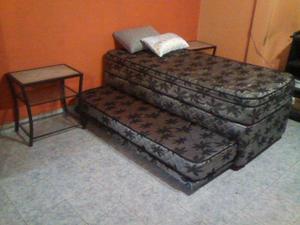 Sommier Plaza Y Media Con Cama De Visitas Incluida(0.9x1.9)