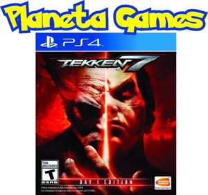 Tekken 7 Day 1 Edition Playstation Ps4 Fisicos Caja Cerrada