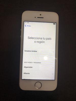 iPhone 5s blanco cargador - auriculares - no anda botón