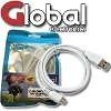 Cable BLANCO Micro USB 1 Mtrs Global Electronics