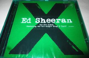 Cd Ed Sheeran The New Album X Cerrado De Fábrica Original