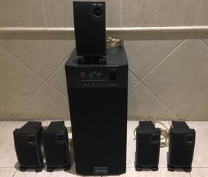 Home Theater Tec Sound 5.1 Twin Subwoofer System