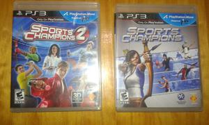 Juegos ps3 sport champions 1 y 2