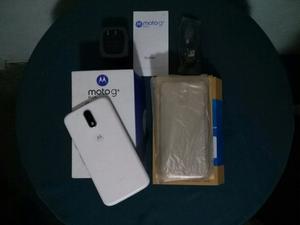 Motorola Moto G4 Plus 64gb, 4gb Ram, Blanco, Nuevo + Funda