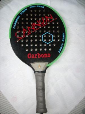 PALETA DE PADDLE MARCA CANNON (CARBONO FIBRE) IMPECABLE CASI