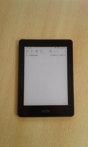 Tablet Amazon Kindle Voyage + funda + cargador