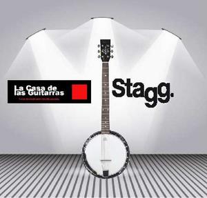 Banjo Guitarra Stagg 6 Cuerdasbjm-30g+ Funda Wilkinson+ Mic