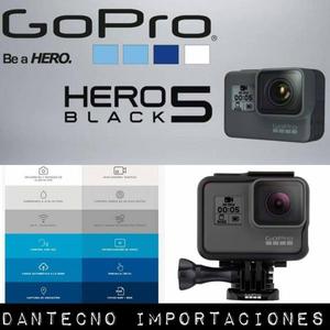 GOPRO HERO 5 BLACK 4K ULTRA HD Y CONTROL POR VOZ