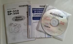 Manual Resumido Y Completo Olympus Sp- + Cd Driver