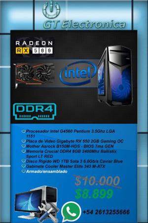 PC Gamer/Diseño Intel RAM 8gb ddr5 2gb 1 TB