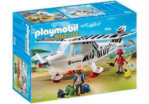 Playmobil  Avion Safari Inlcuye 2 Figuras Scarlet Kids