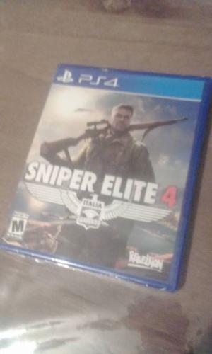 Sniper Elite 4 nuevo sin abrir