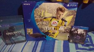 Vendo play station 4 slim 500gb fifa  mas 2 juegos