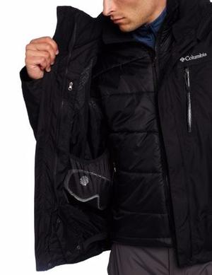 Campera Columbia Titanium Omni-tech 3 En 1 Sky Snowboard