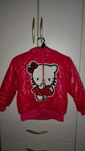 Campera Hello Kitty Matelase Forrado Bien Abrigado!