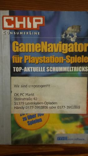 Gamenavigator Für Playstation-spiele - Chip