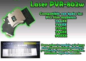 Laser originales para playstation 2 con garantia