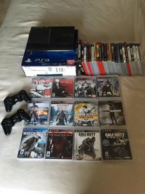 Play Station  GB + 2 joinstick + 37 juegos originales.