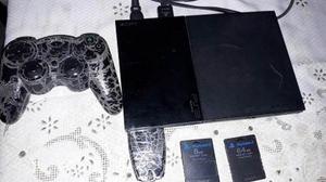 Playstation 2 Chipeada Perfecto Estado + 70 Juegos De Regalo