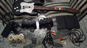 Ps2 Slim Completa + Guitarra Oferta Ft