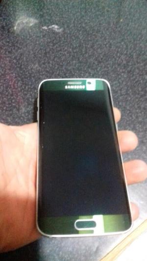 S6 edge verde impecable libre