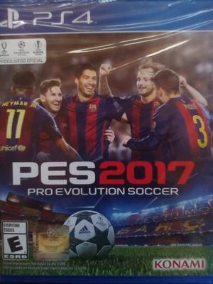 VENDO JUEGO PLAY 4 PES  NUEVO SIN USO