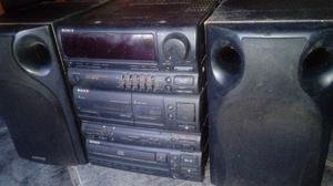 mini componente SONY, cassette, cd, radio