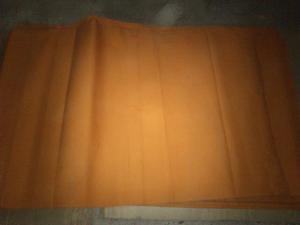 vendo rollo de lona color naranja para aleros de carpa