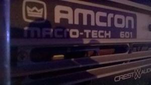 AMPLIFICADOR AMCRON MACRO TECH 601
