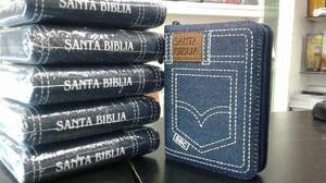 Biblia Reina Valera  - Jeans - Cierre